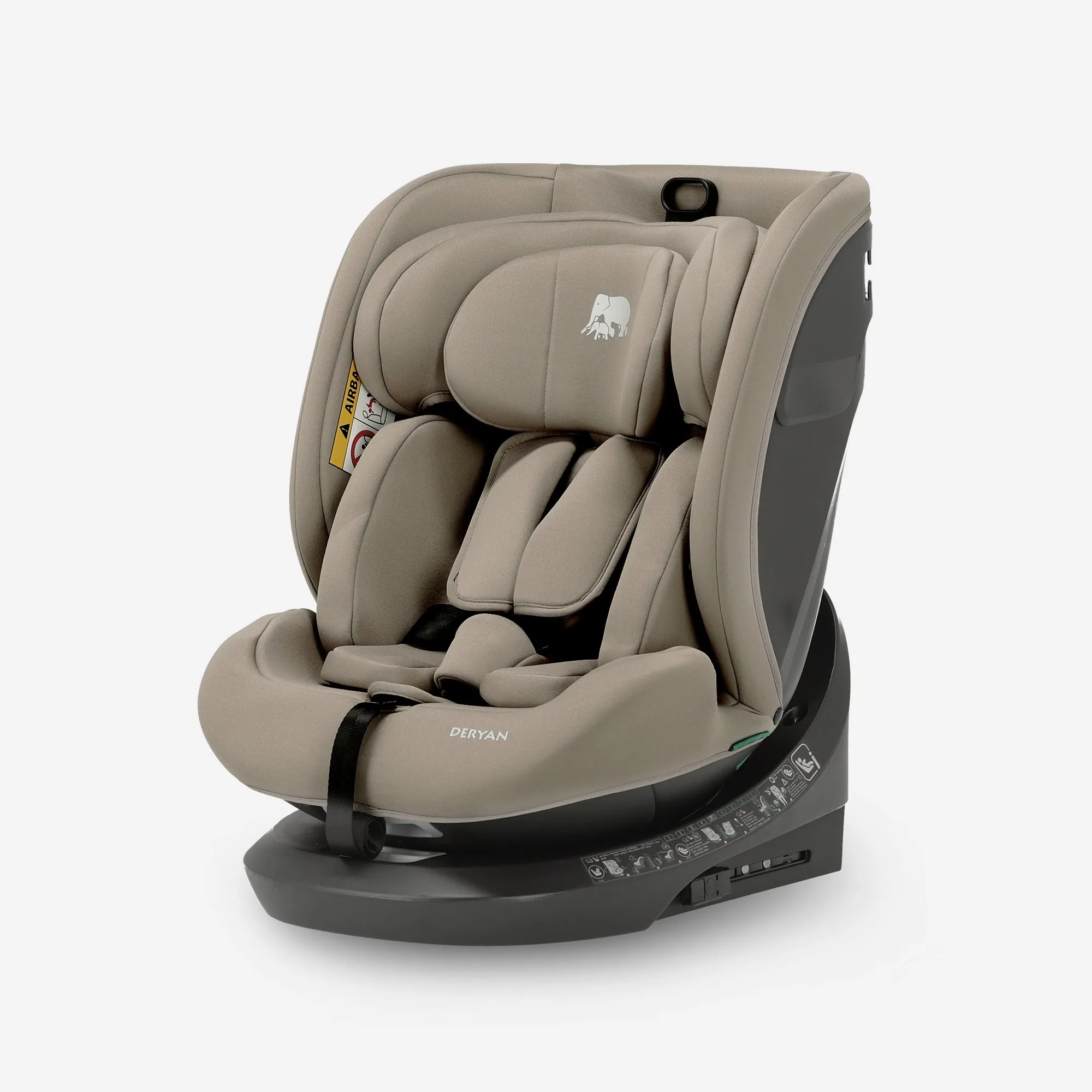 Fotelik samochodowy Cassie Luxe i-Size/i-SIX 360° 40–150 cm – 0–36 kg – Truffle Nougat - Image 4
