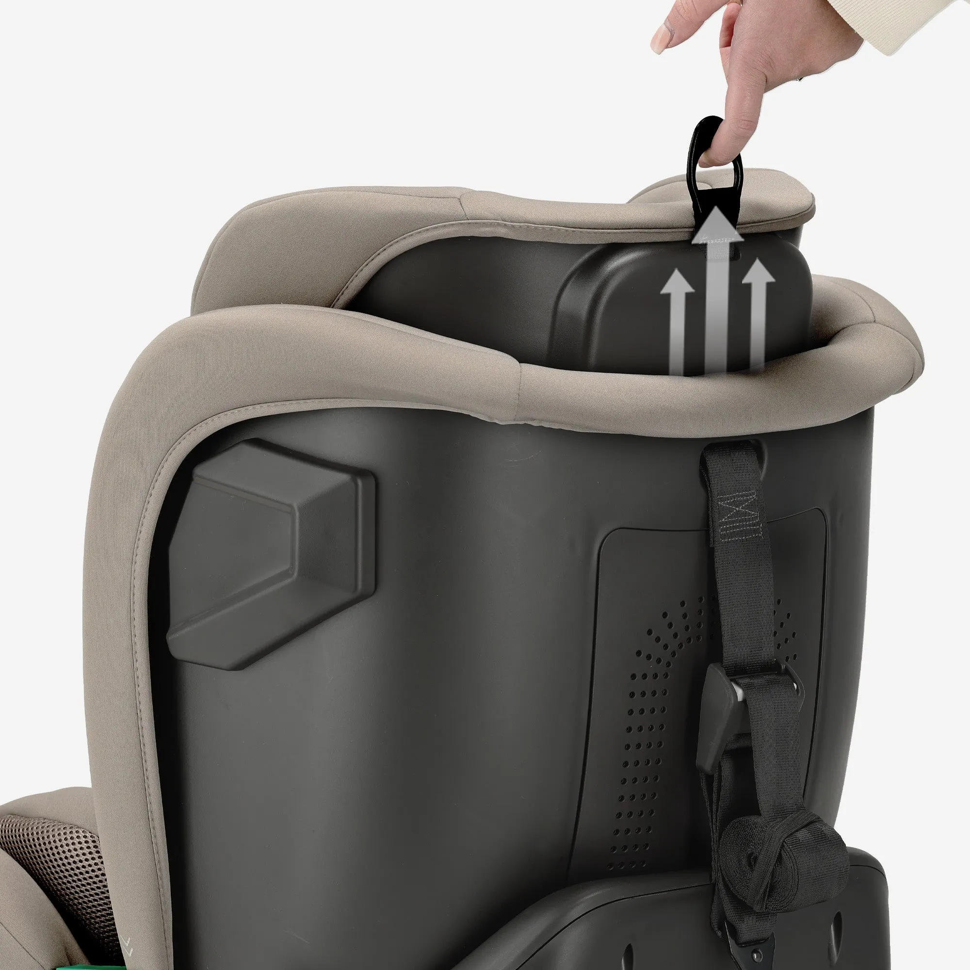Fotelik samochodowy Colin Luxe i-Size/i-SIX 360° 40–150 cm – 0–36 kg – Truffle Nougat - Image 9