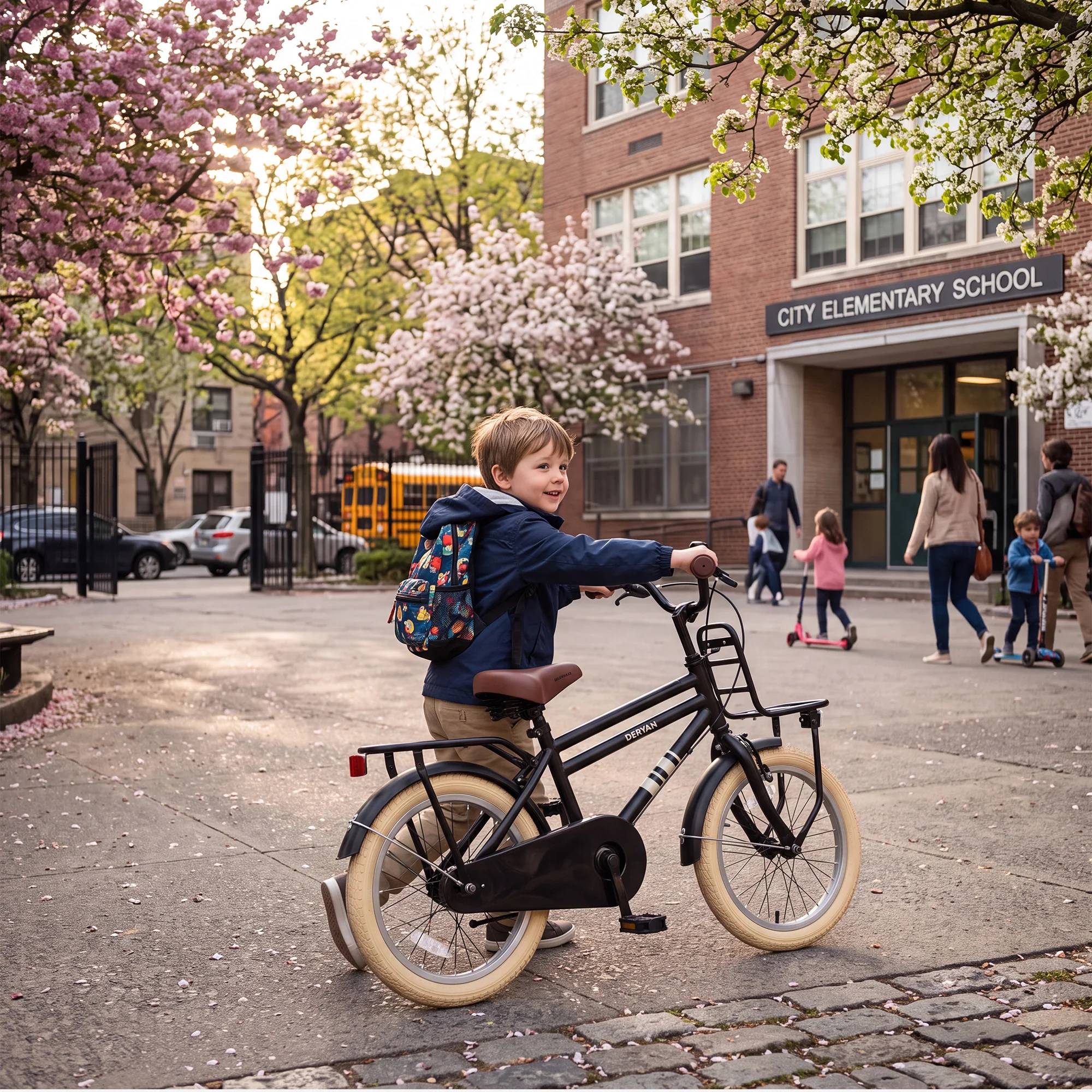 Cooper Kinderfiets met standaard - 16 Inch - Image 6