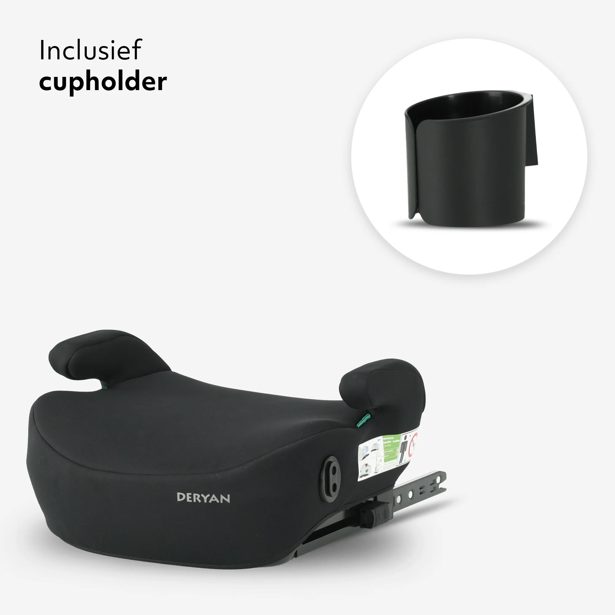 Podwyższenie siedzenia Cody i-Size z mocowaniem ISOFIX – czarne - Image 4