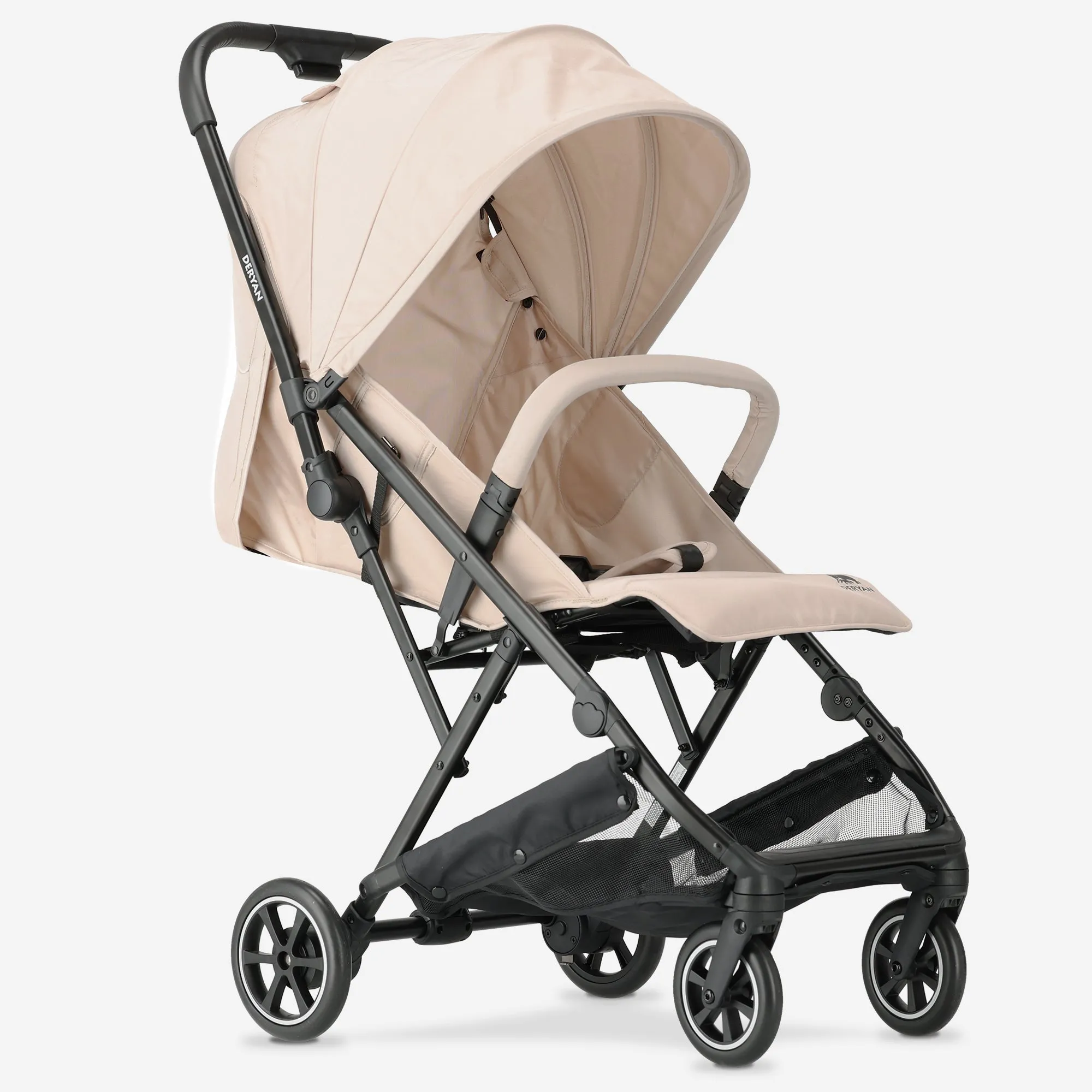 Lekki wózek dziecięcy Luxe Easy - Taupe - Image 3