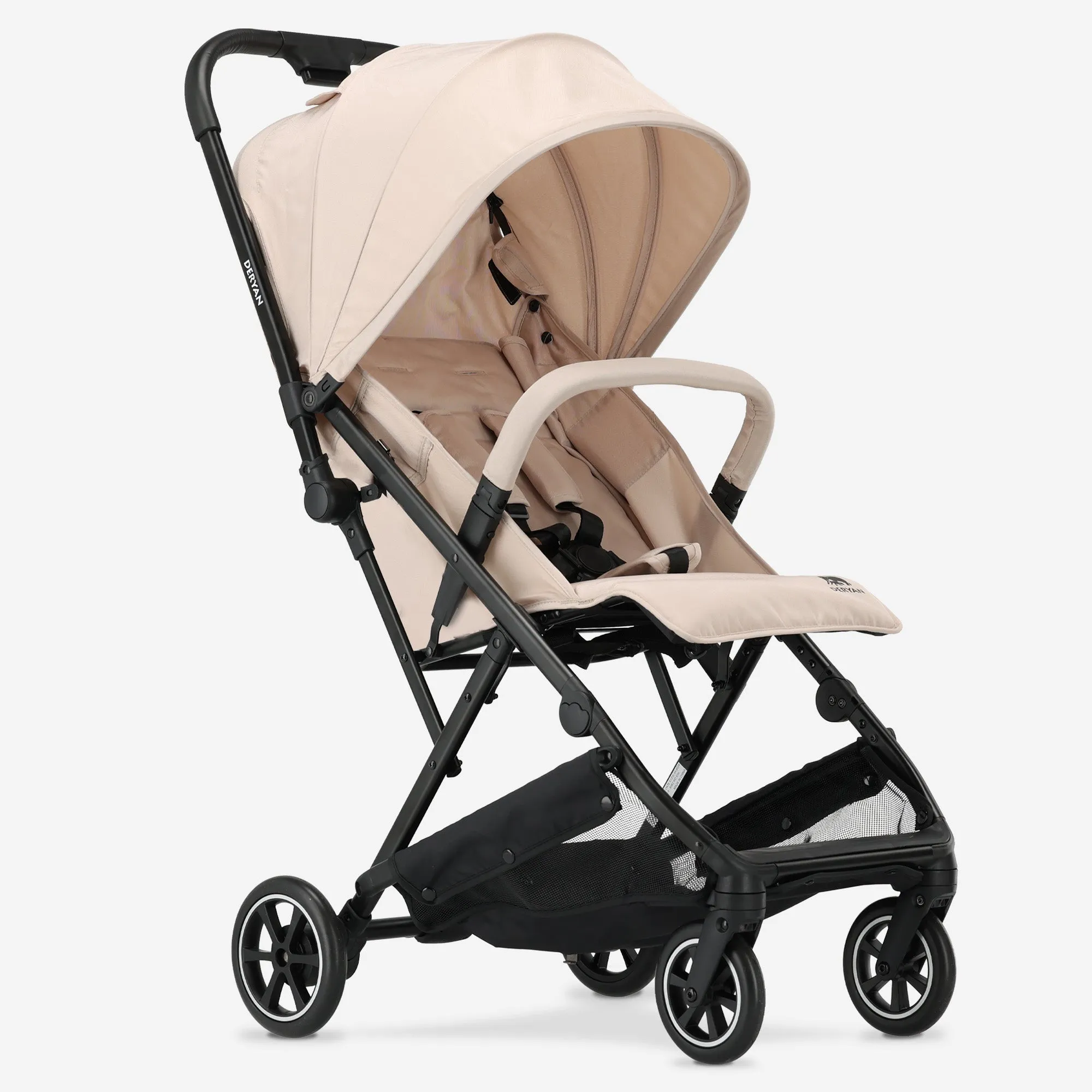 Lekki wózek dziecięcy Luxe Easy - Taupe - Image 9