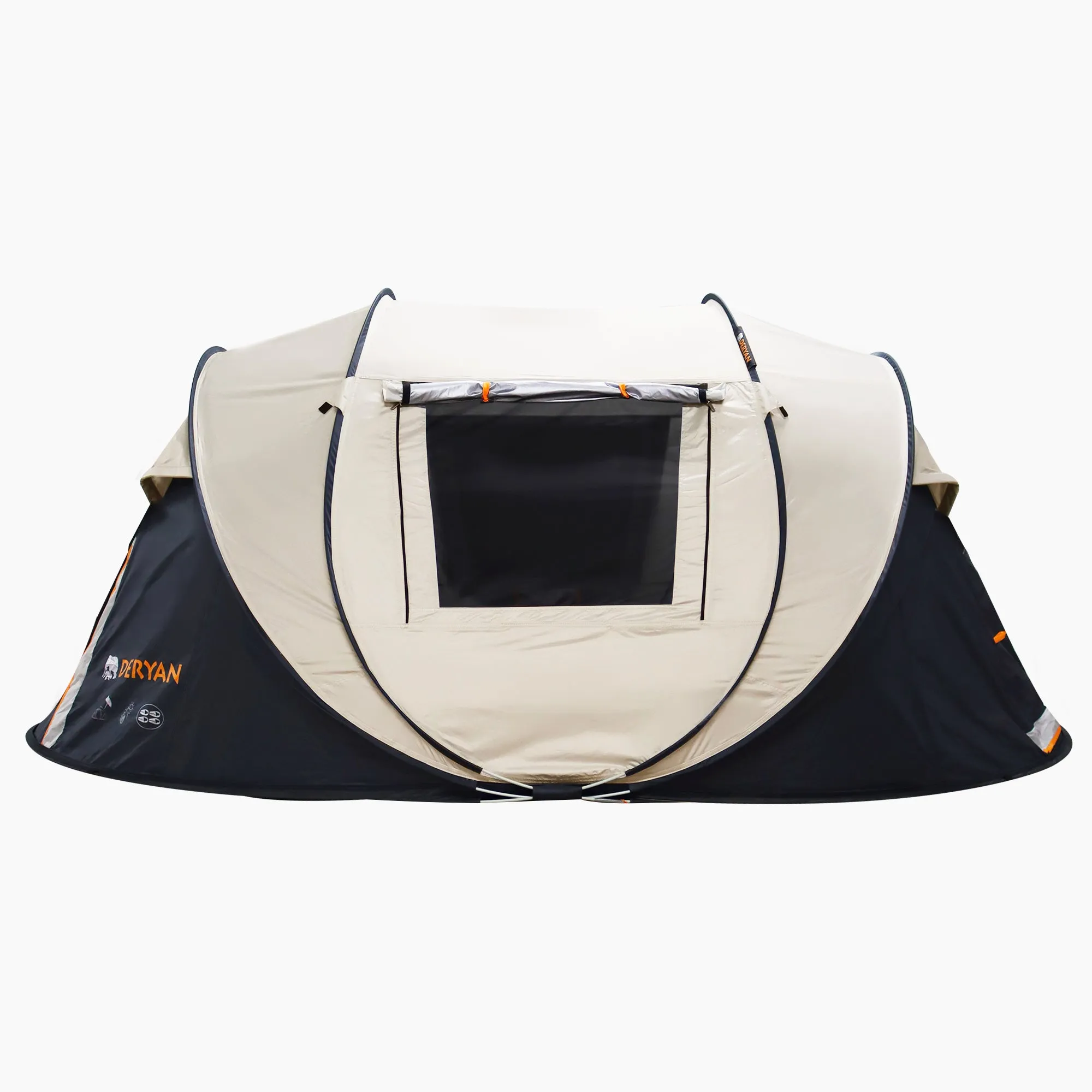 Namiot Pop Up Luxe - wodoodporność 5000MM - Beżowy - 4-osobowy - Image 6
