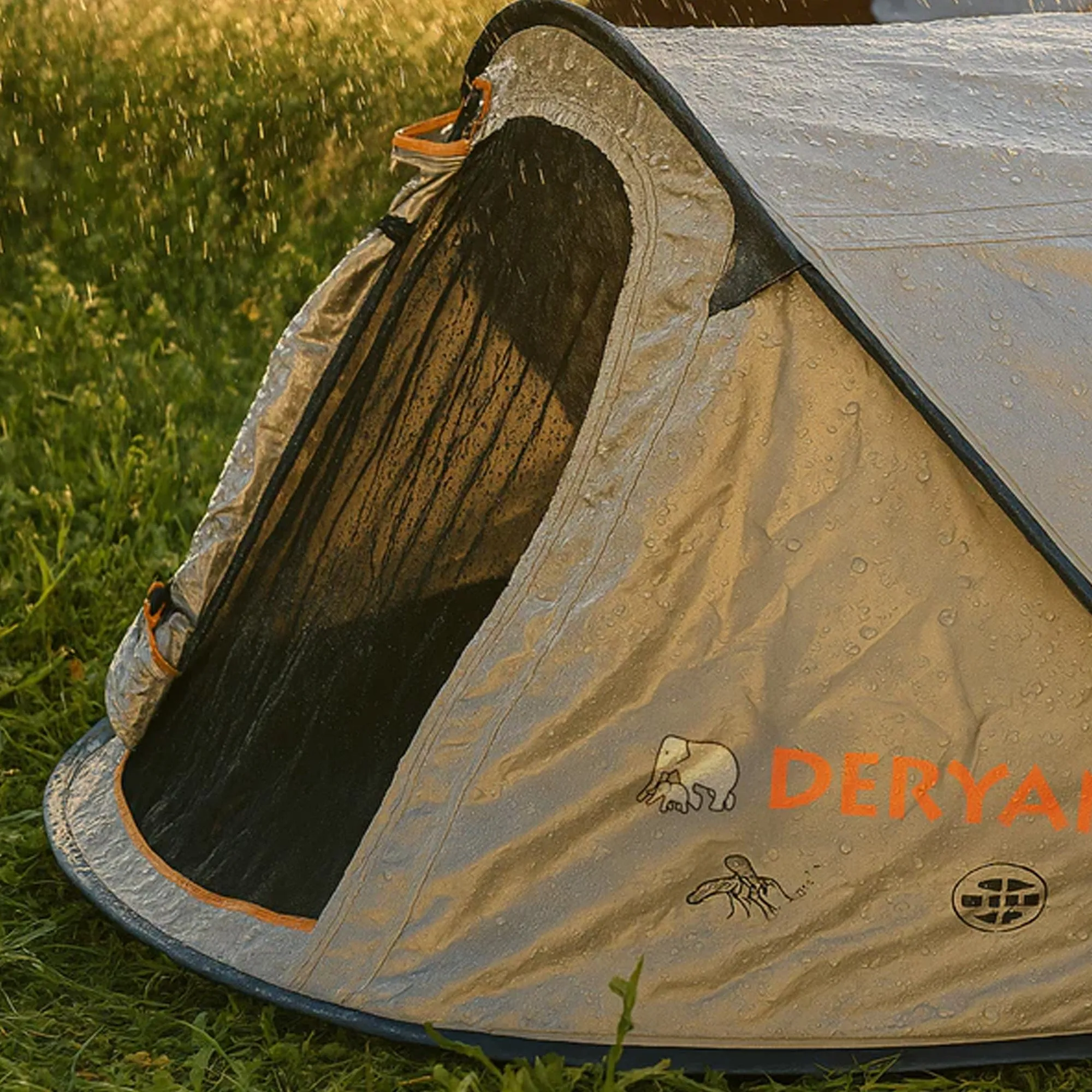 Kopuła namiotowa Pop Up - 2000MM słupa wody - kremowa - Image 6