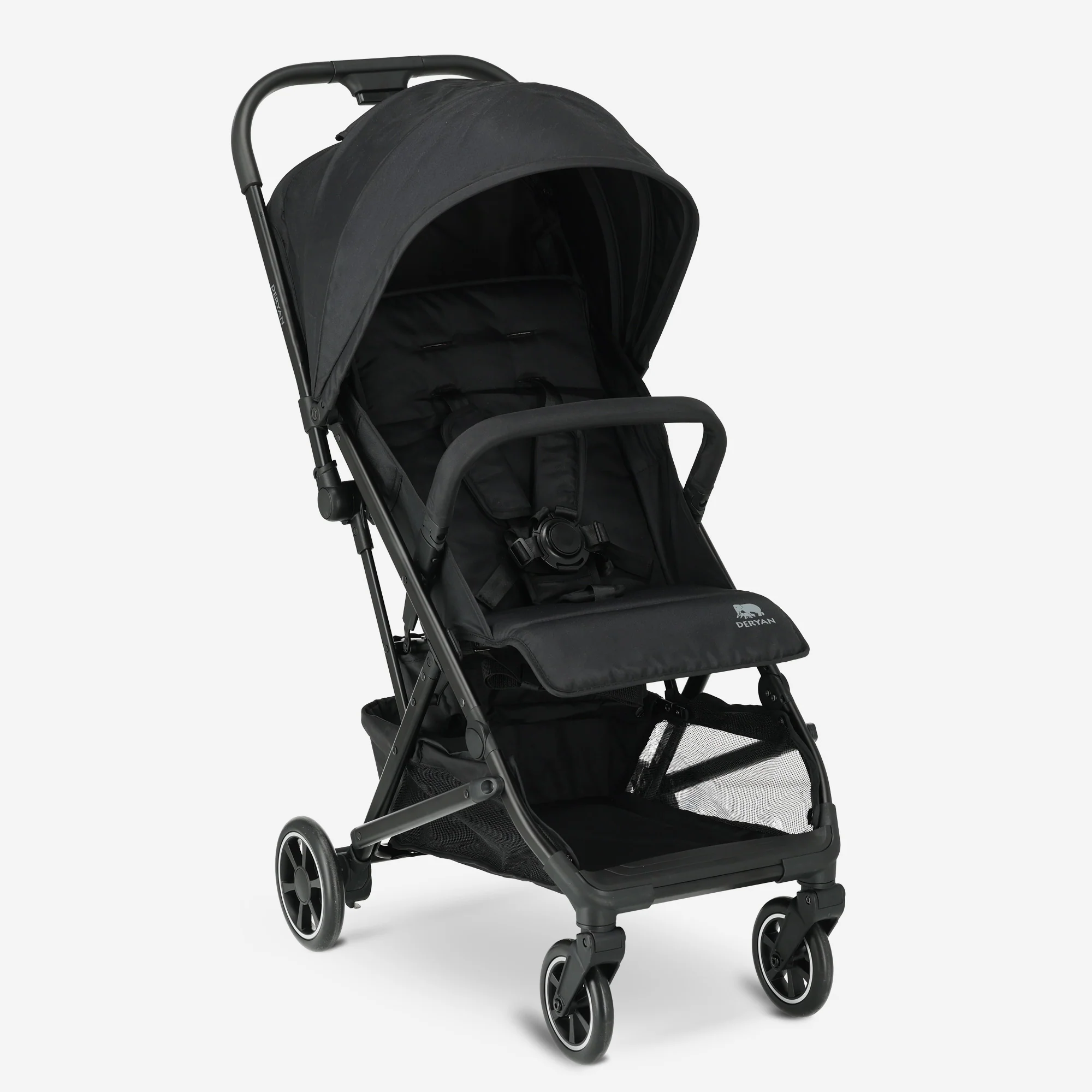 Luksusowy, lekki wózek Easy² – czarny - Image 3